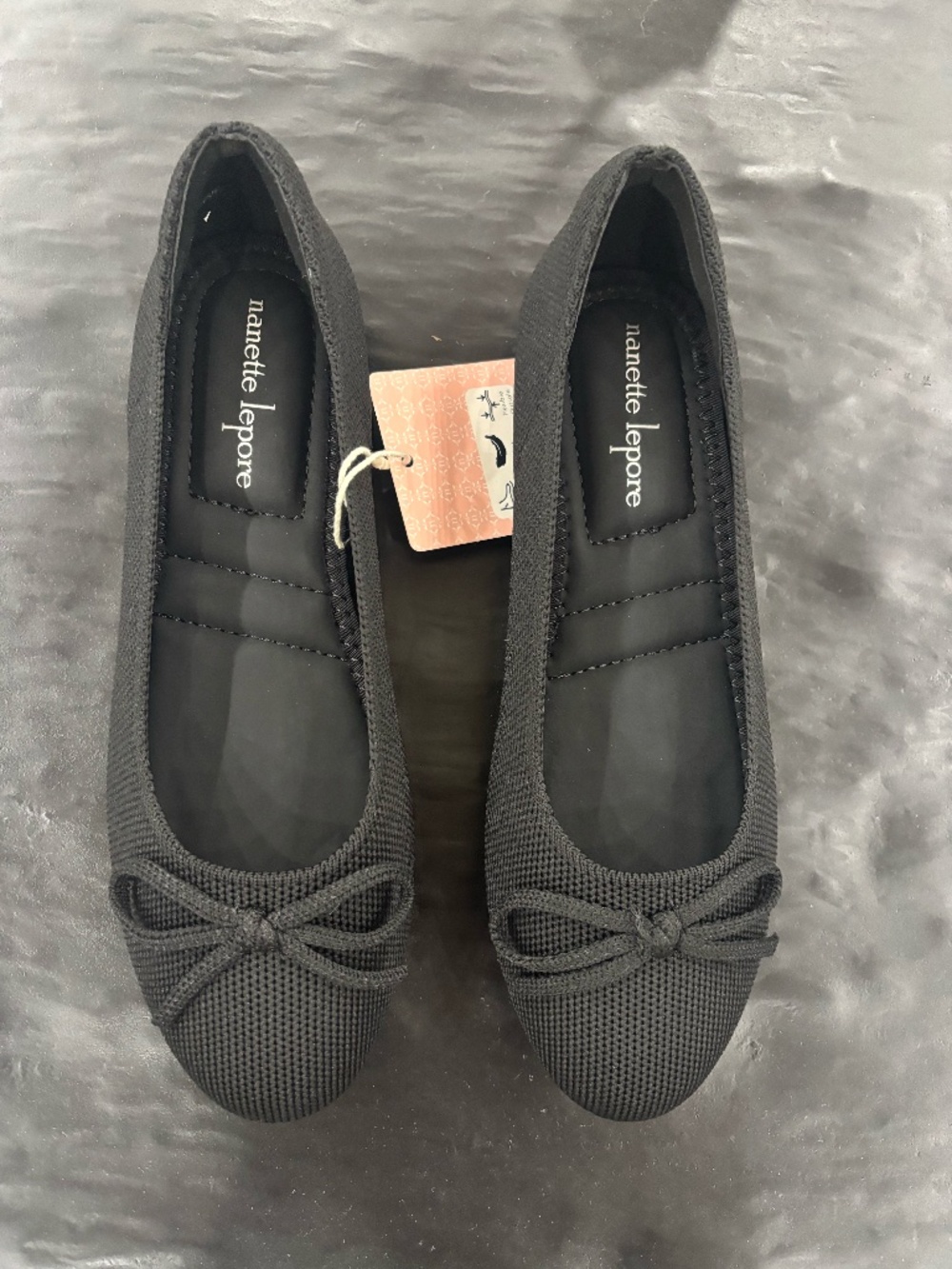 Nanette Lepore Casey Bow Women's Shoes Black  NWT. - Picture 5 of 11